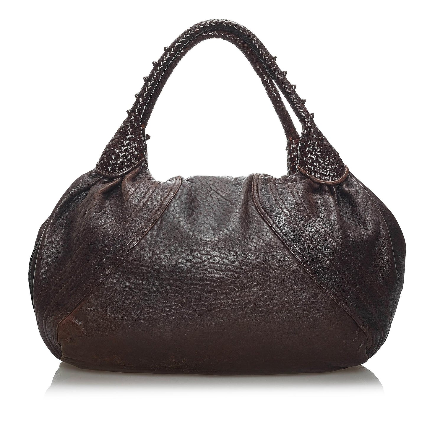 Luxury FendiSpy Leather Handbag (SHG-34038)