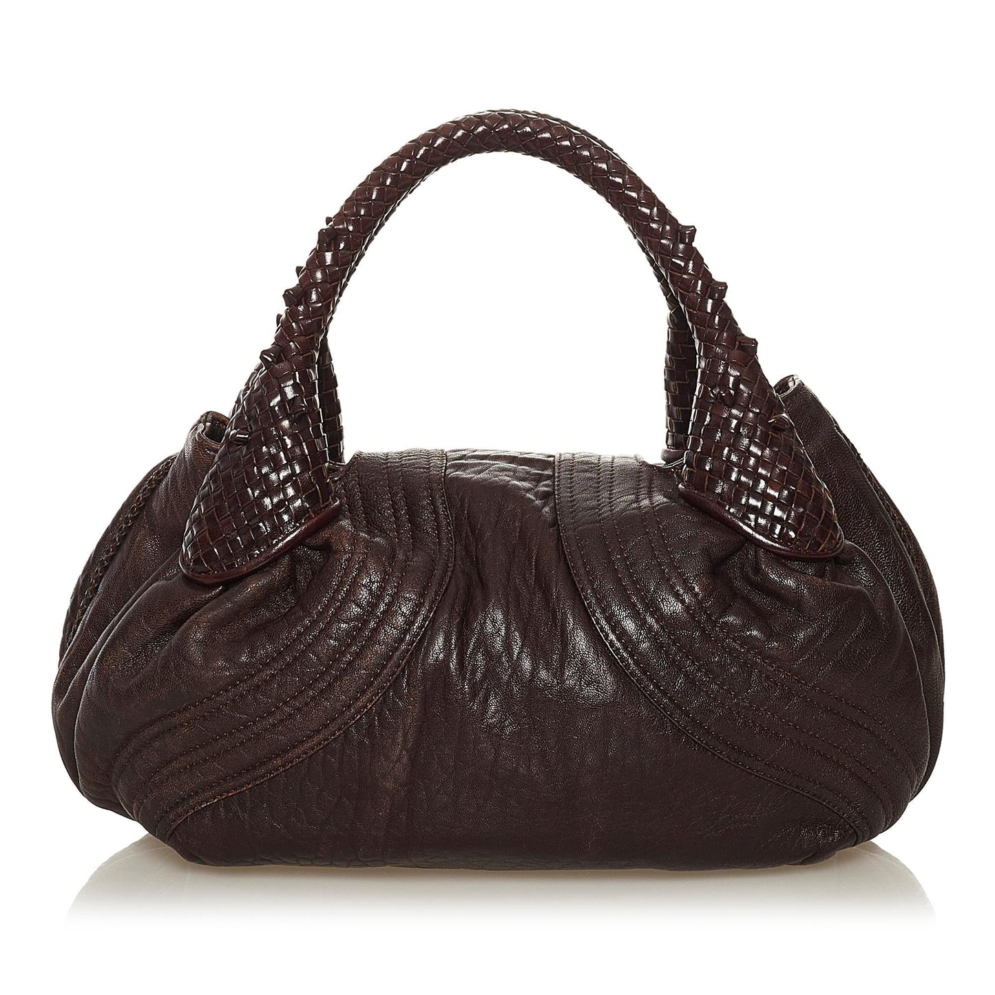 Luxury FendiSpy Leather Handbag (SHG-34436)