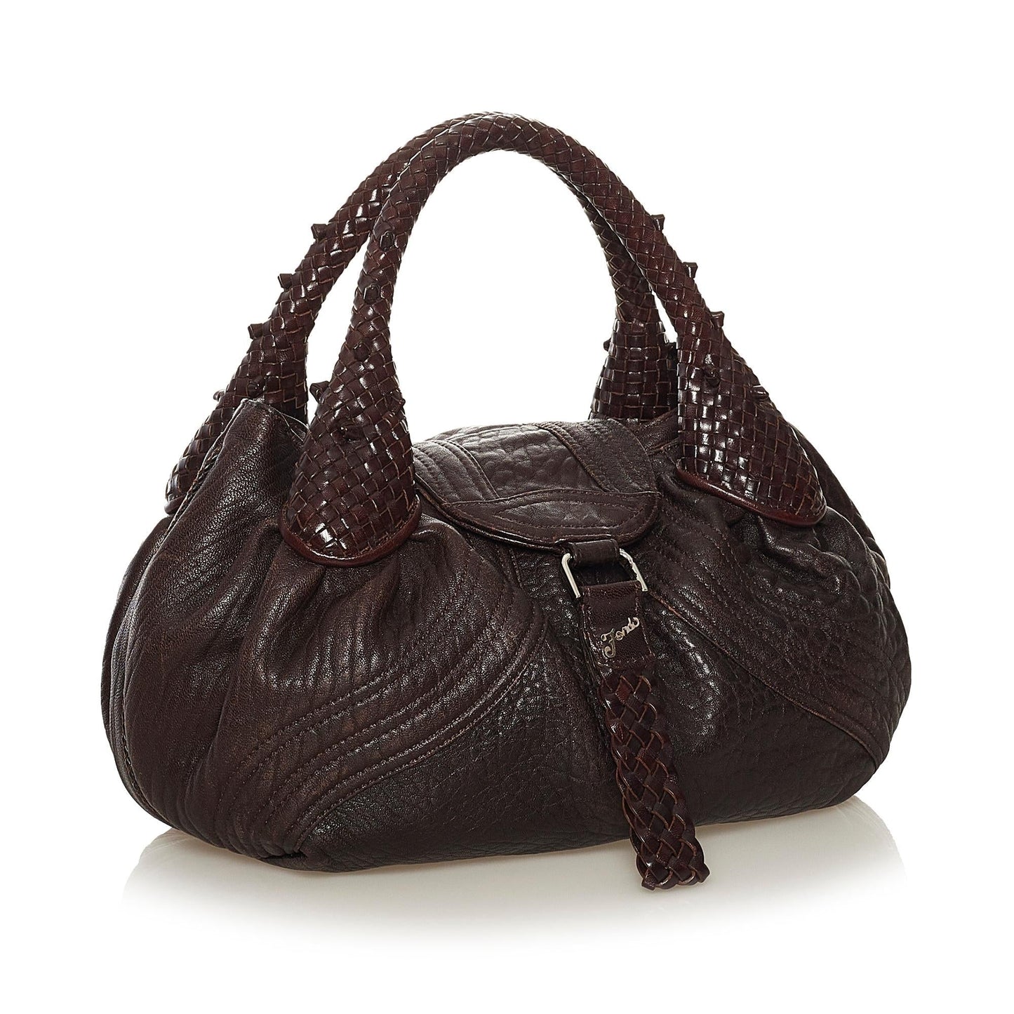 Luxury FendiSpy Leather Handbag (SHG-34436)