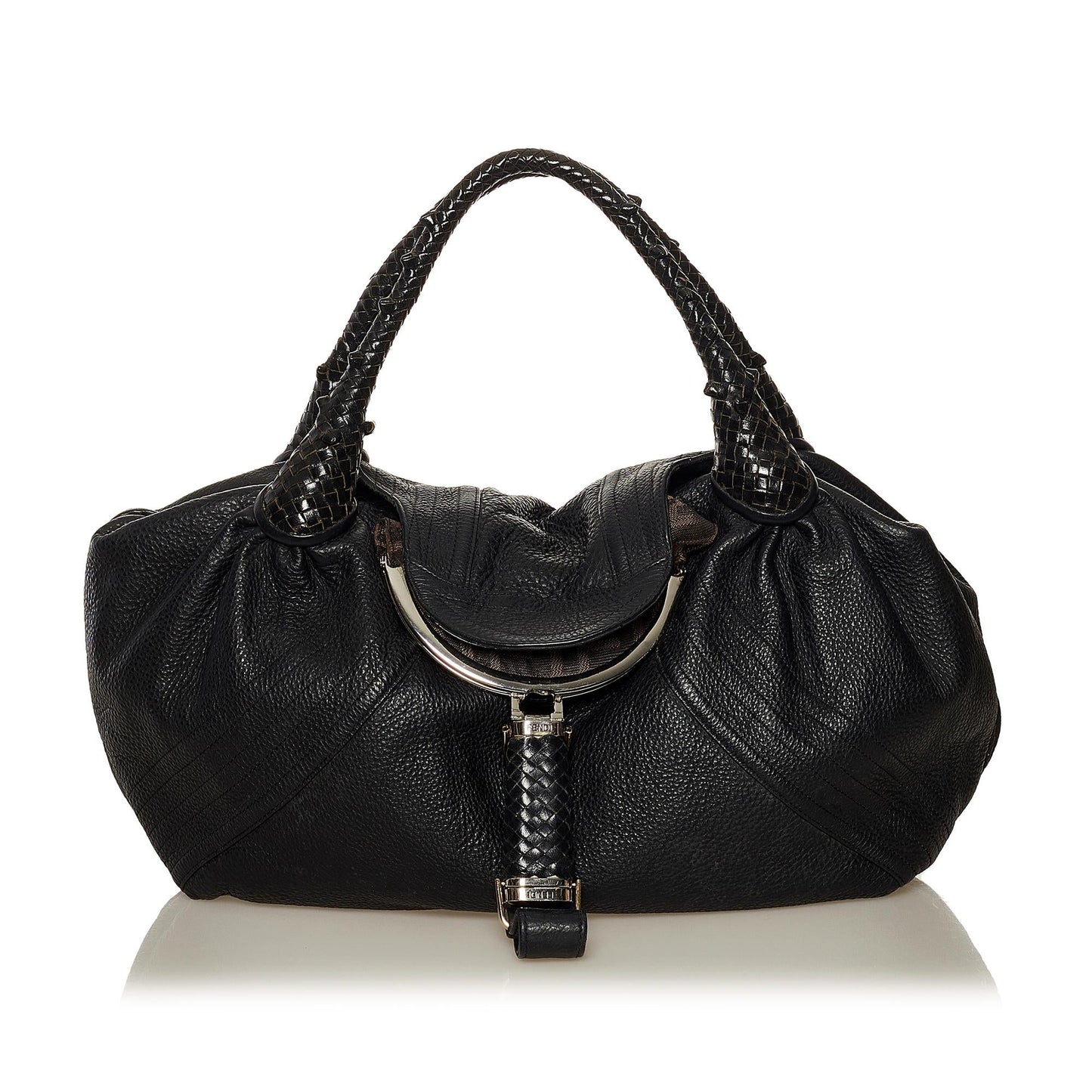 Luxury FendiSpy Leather Handbag (SHG-37348)