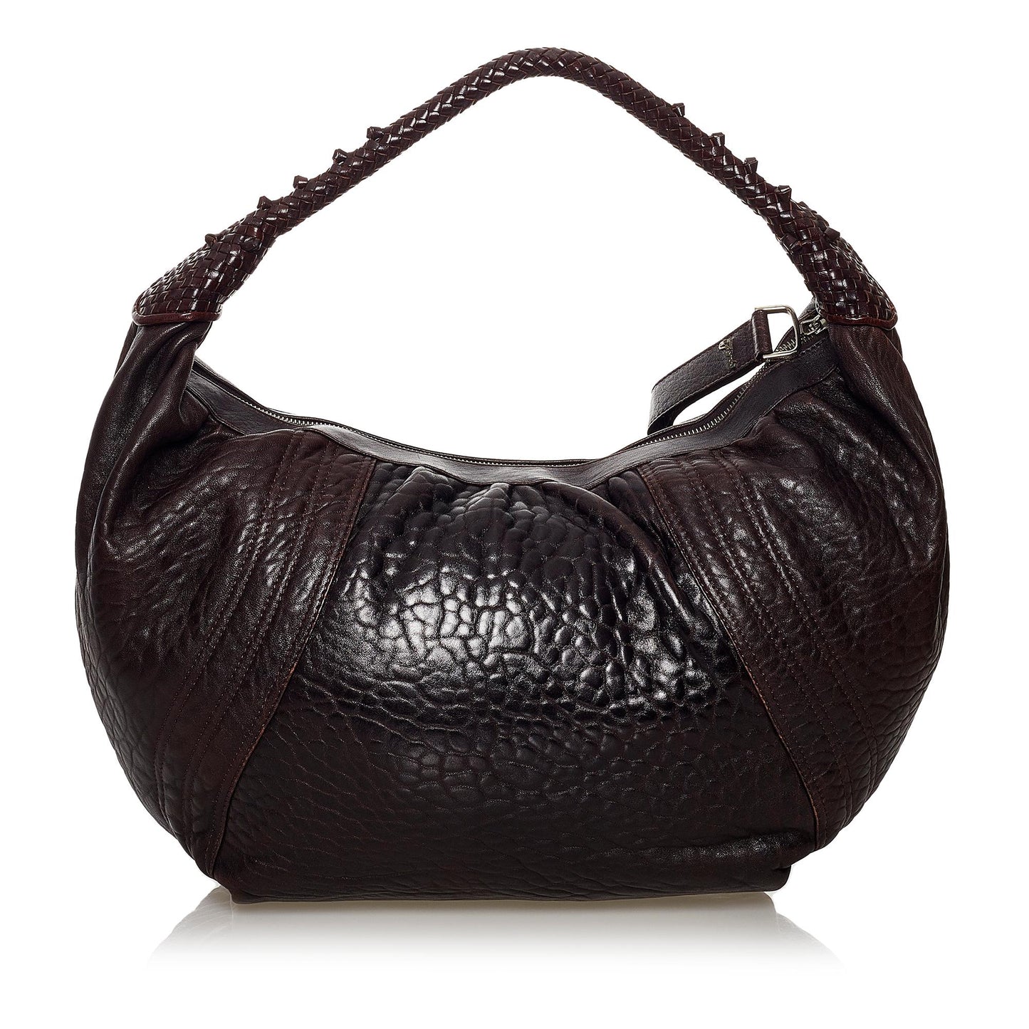 Luxury FendiSpy Leather Hobo Bag (SHG-30874)