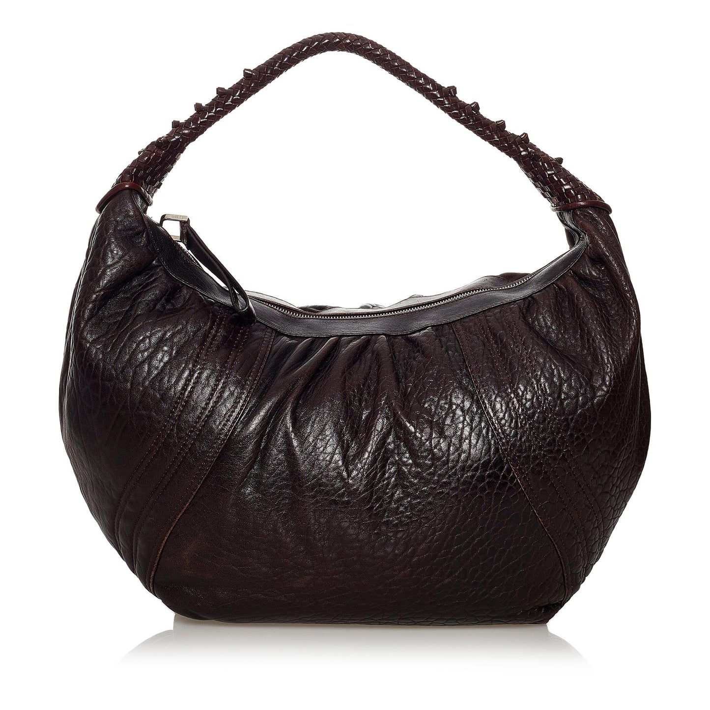 Luxury FendiSpy Leather Hobo Bag (SHG-30874)