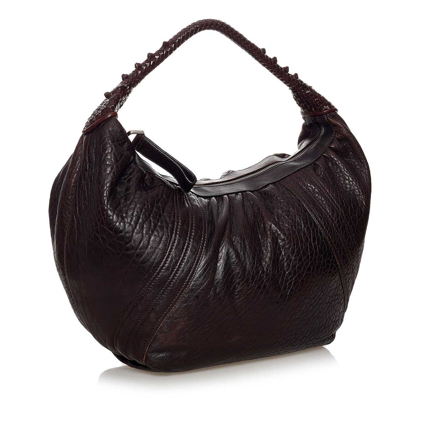 Luxury FendiSpy Leather Hobo Bag (SHG-30874)