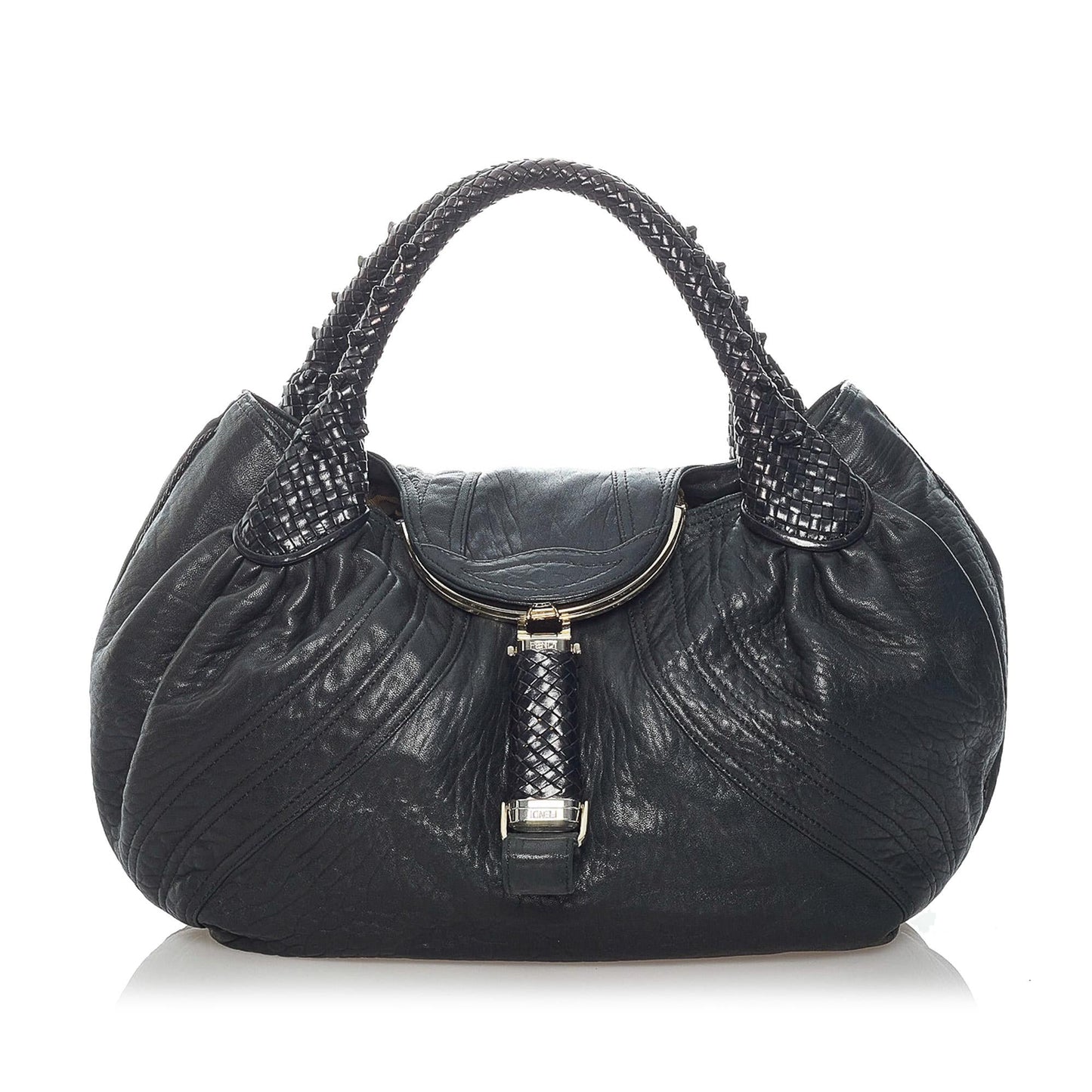 Luxury FendiSpy Leather Hobo Bag (SHG-31184)