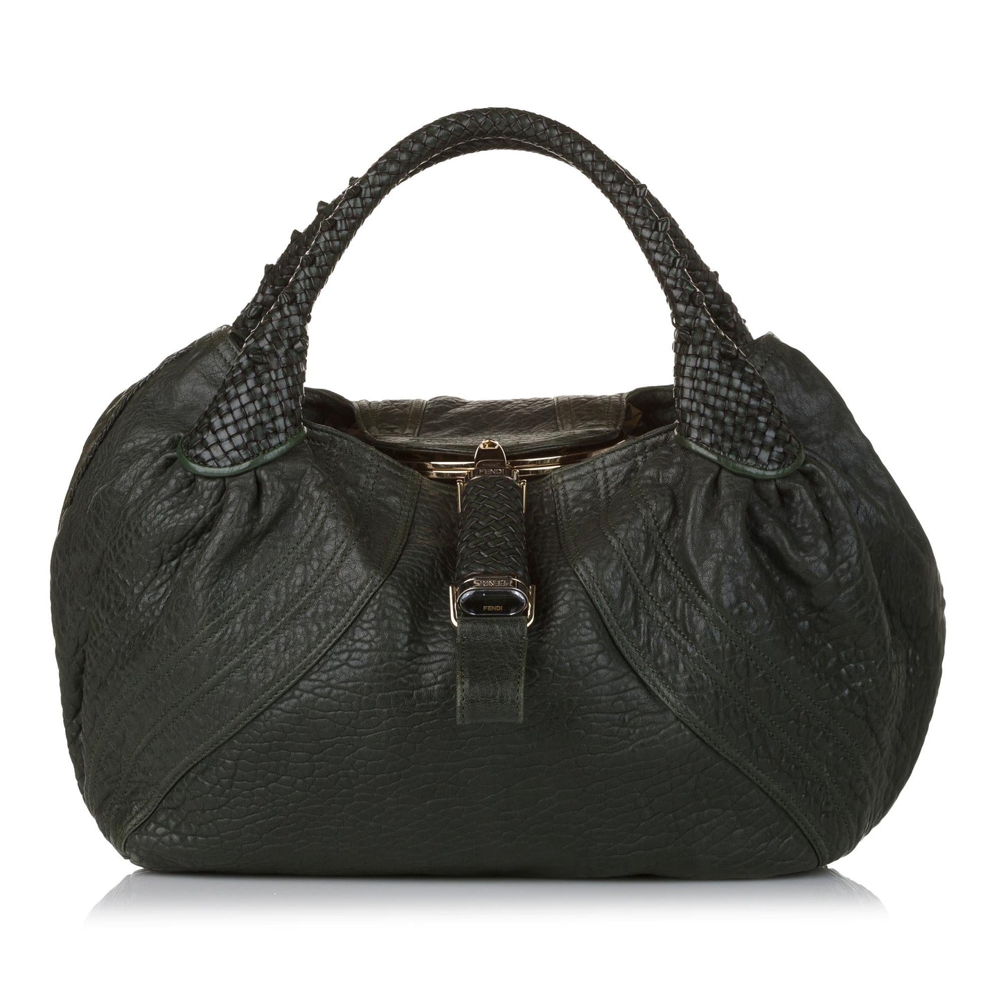 Luxury FendiSpy Leather Hobo Bag (SHG-31293)