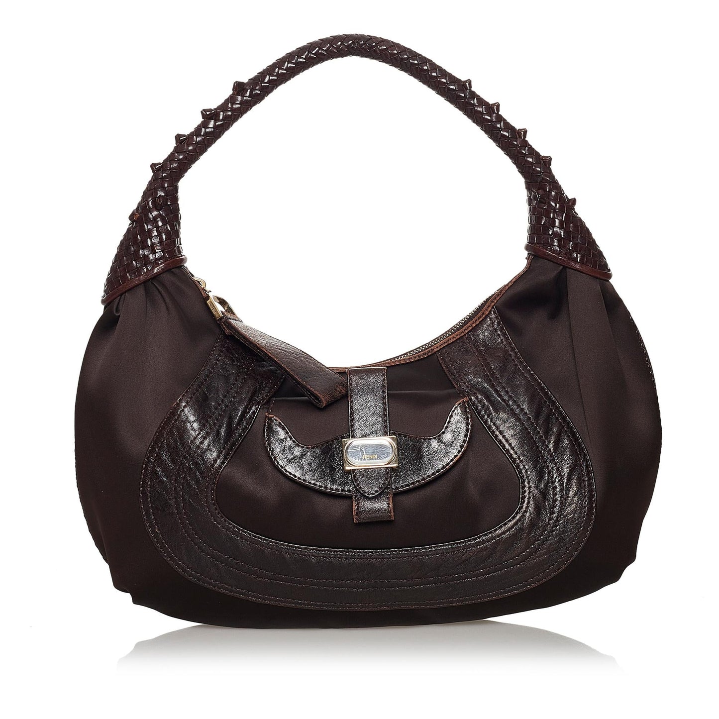 Luxury FendiSpy Satin Shoulder Bag (SHG-30487)