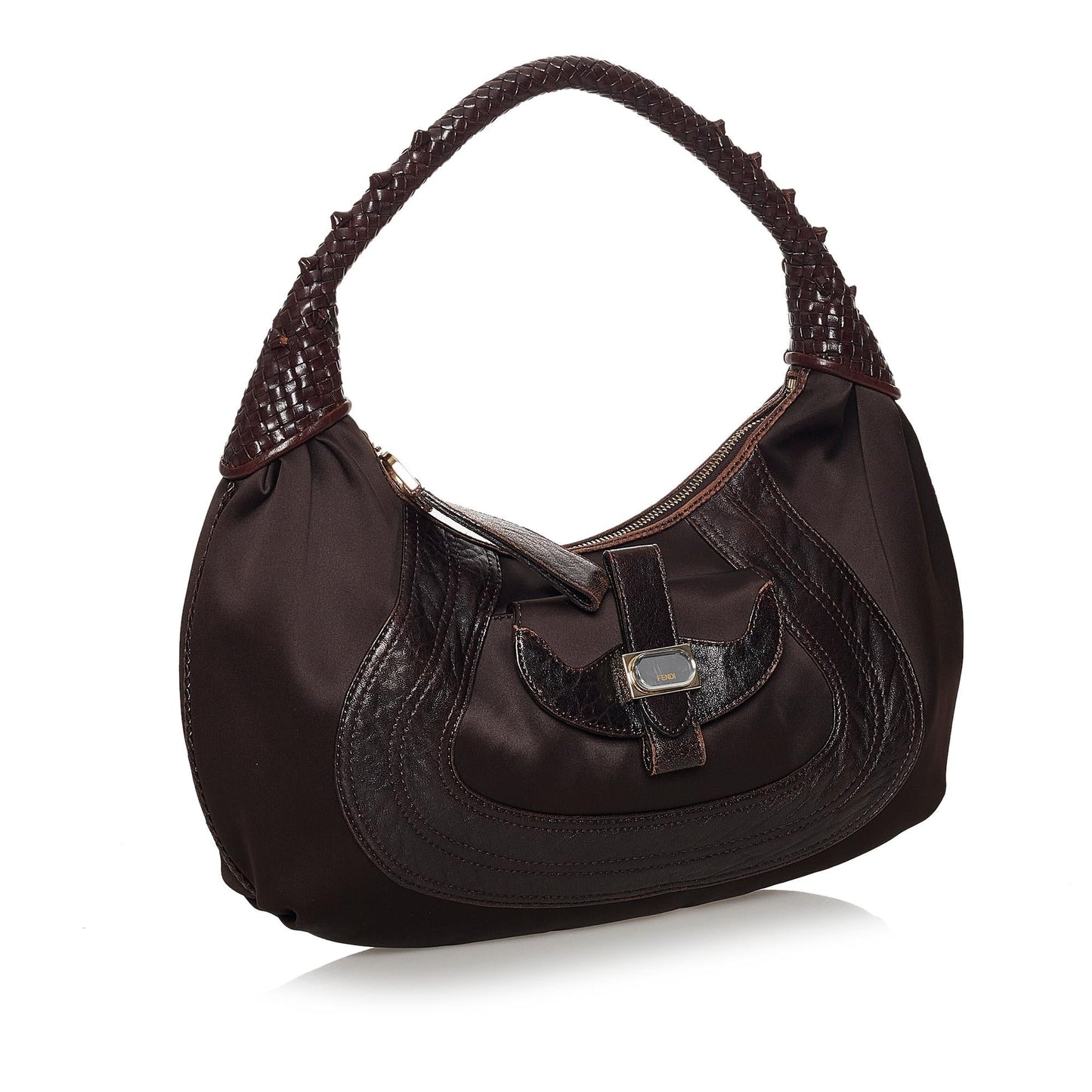 Luxury FendiSpy Satin Shoulder Bag (SHG-30487)