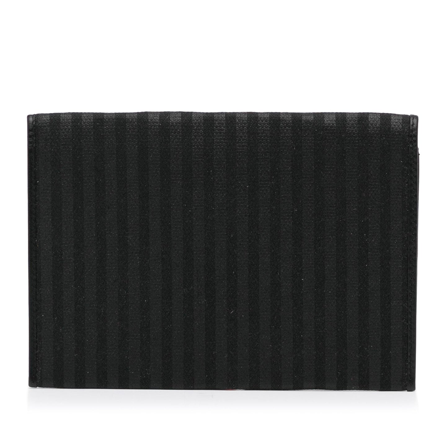 Luxury FendiStriped Canvas Clutch (SHG-LK4Iq8)