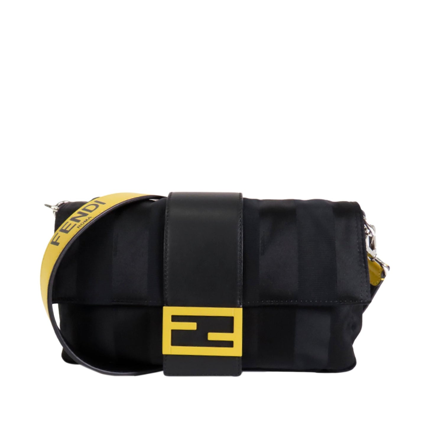 Luxury FendiStripes Convertible Baguette (SHG-36072)