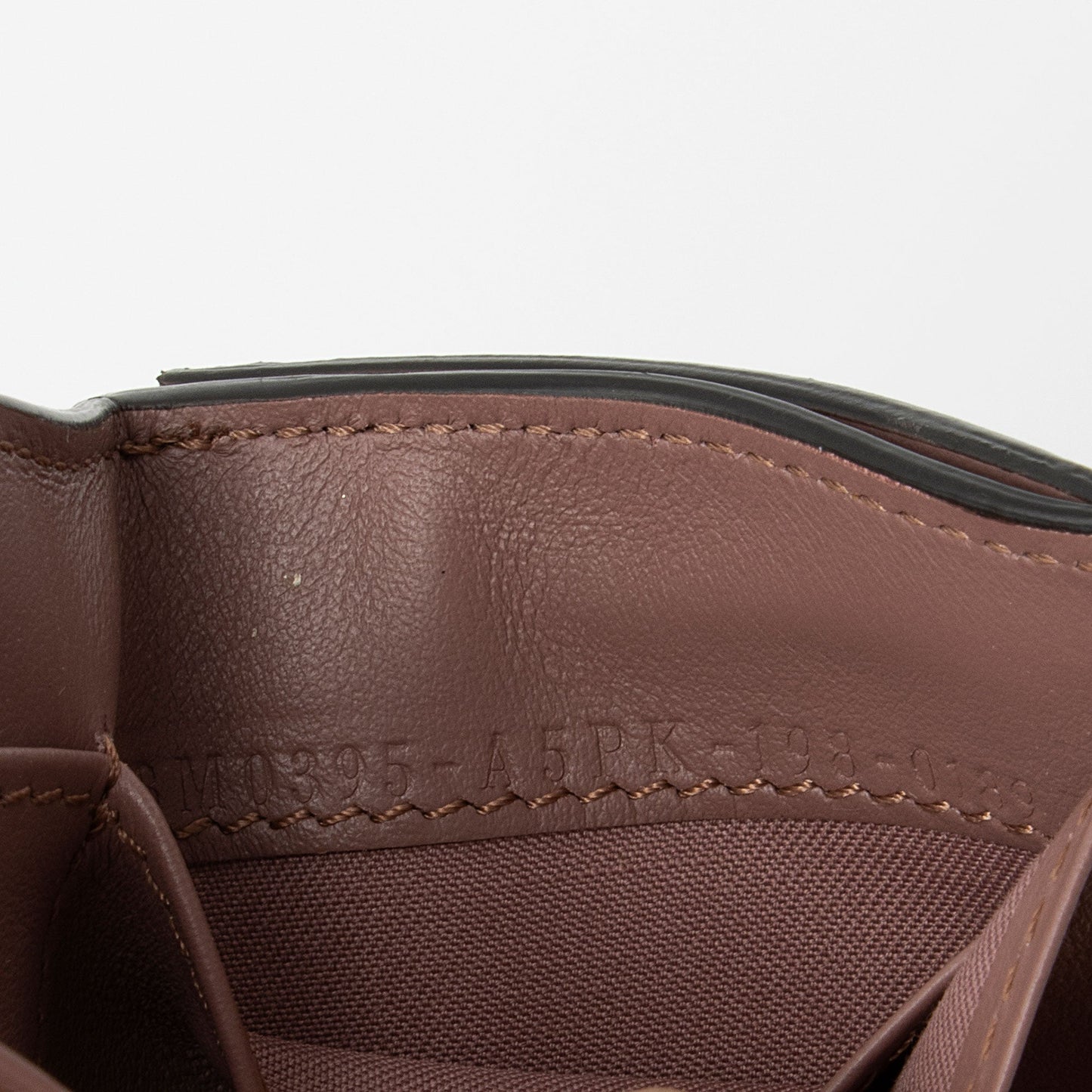 Luxury FendiStudded Calfskin Micro Tri-fold Wallet (SHF-ymbBNz)