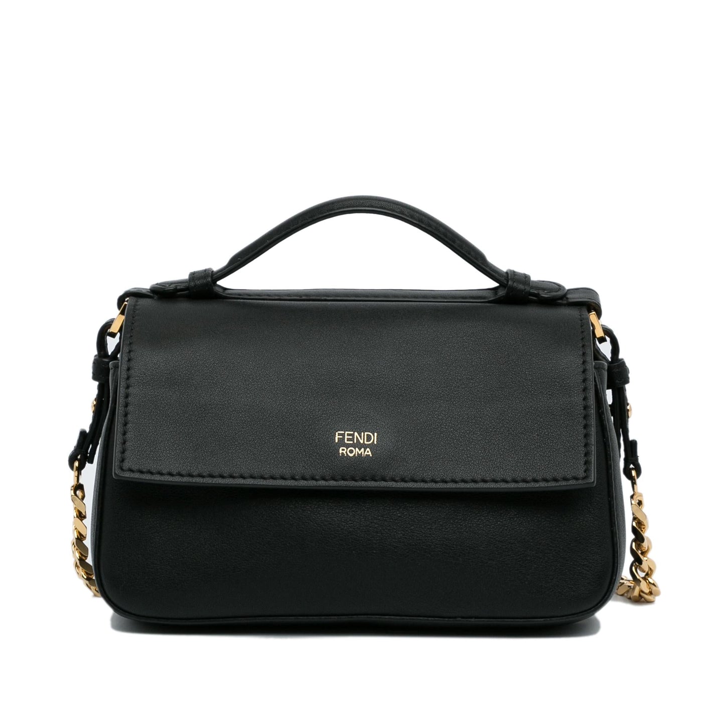 Luxury FendiStudded Micro Baguette (SHG-igMOsg)
