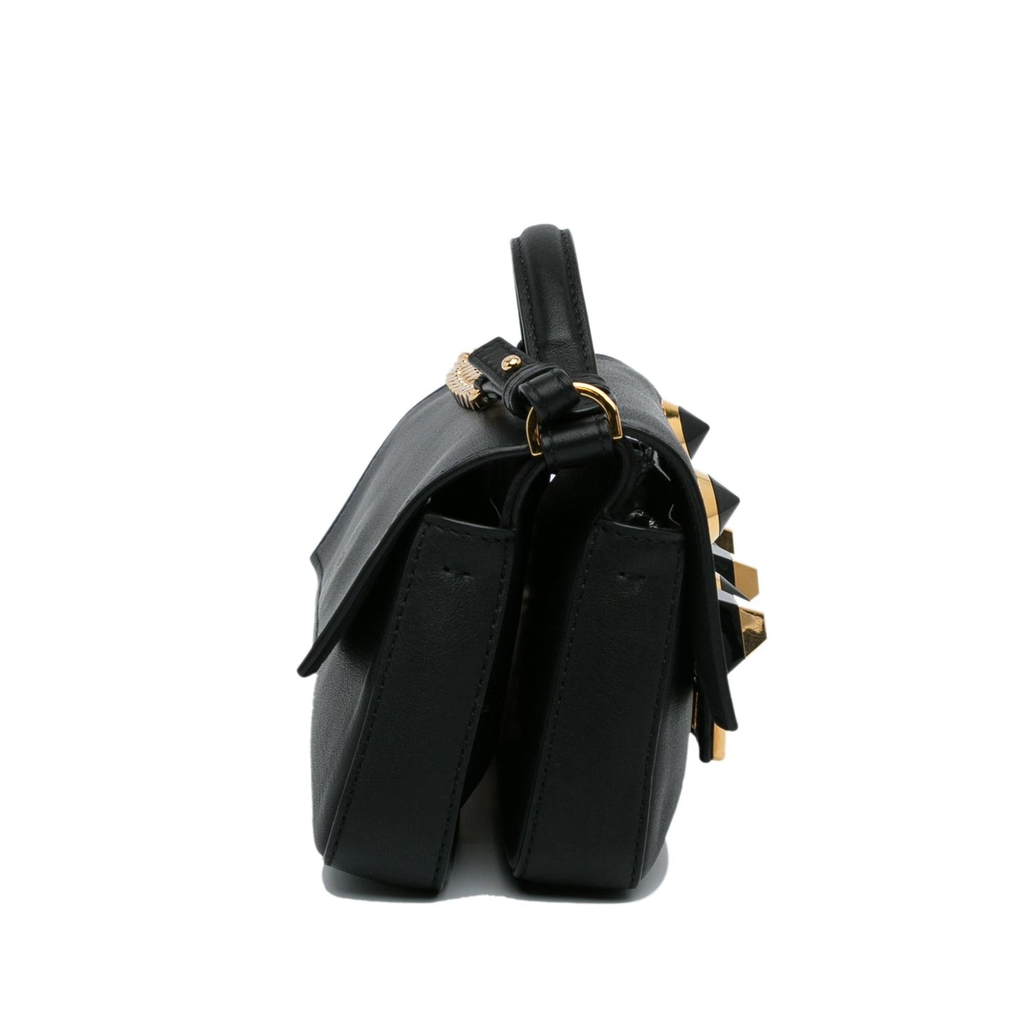 Luxury FendiStudded Micro Baguette (SHG-igMOsg)