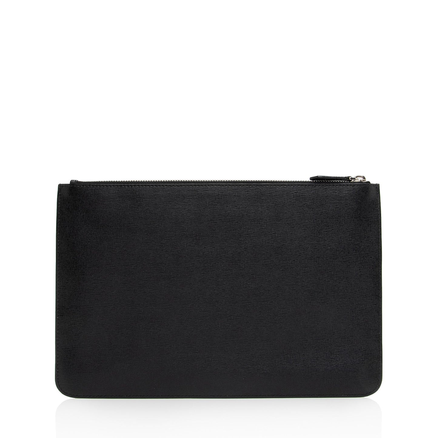 Luxury FendiStudded Leather Mink Karlito Zip Pouch (SHF-Rdhiar)