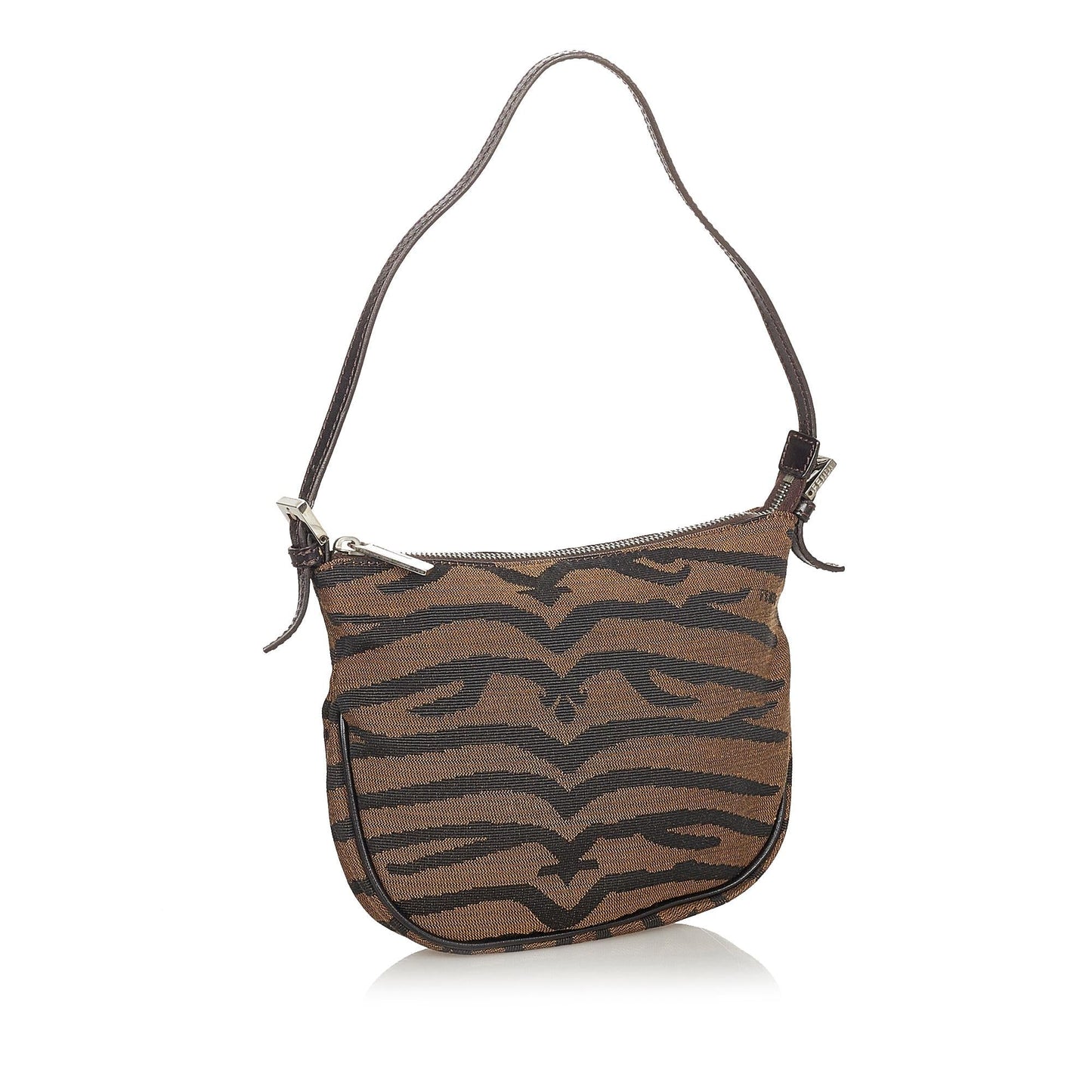 Luxury FendiTiger Print Canvas Shoulder Bag (SHG-24872)