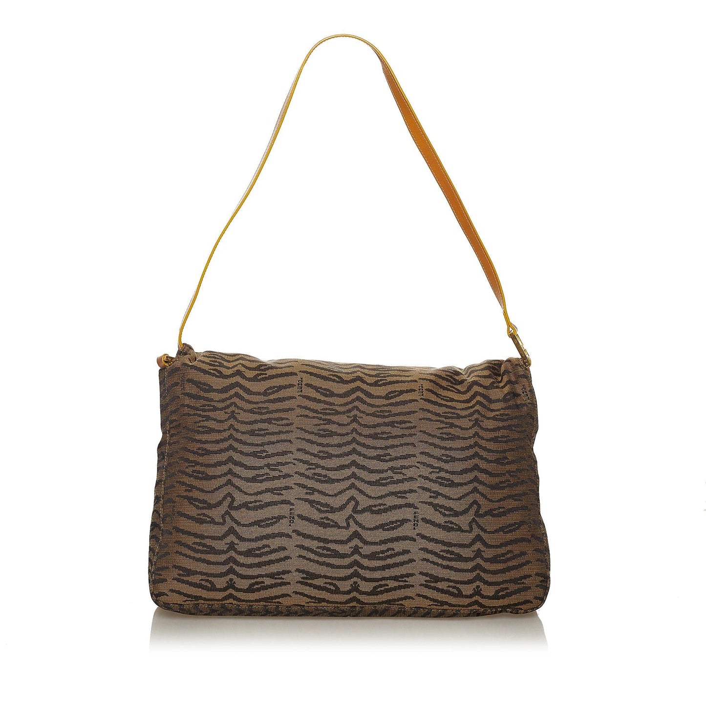 Luxury FendiTiger Print Canvas Shoulder Bag (SHG-37574)
