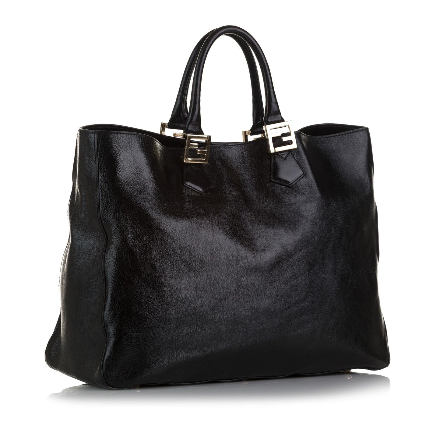 Luxury FendiTwins Leather Tote Bag (SHG-5TD57t)