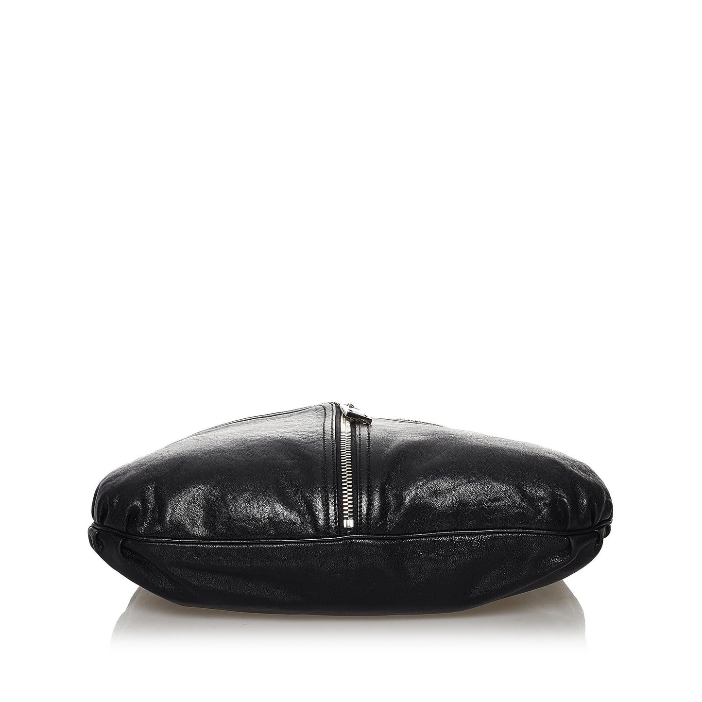 Luxury FendiUnzipped Leather Hobo Bag (SHG-32868)
