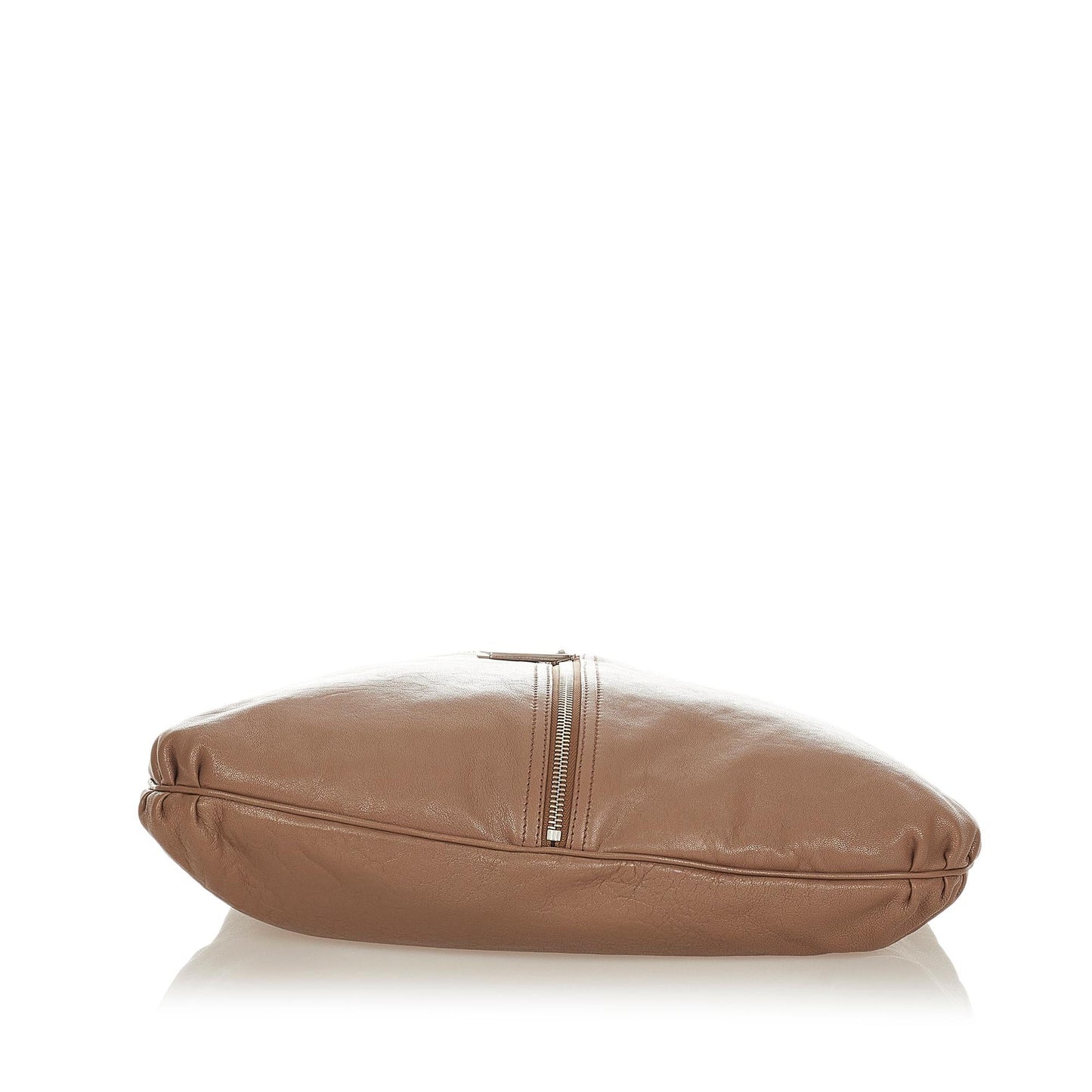 Luxury FendiUnzipped Leather Shoulder Bag (SHG-25226)