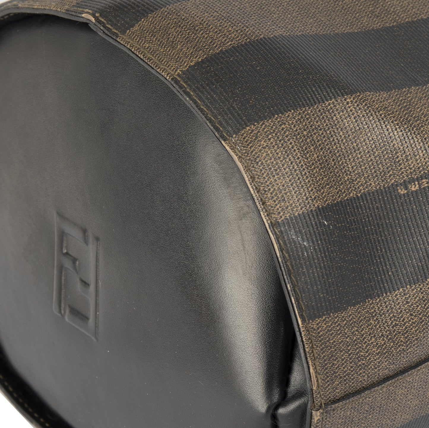Fendi Vintage Pequin Bucket Bag