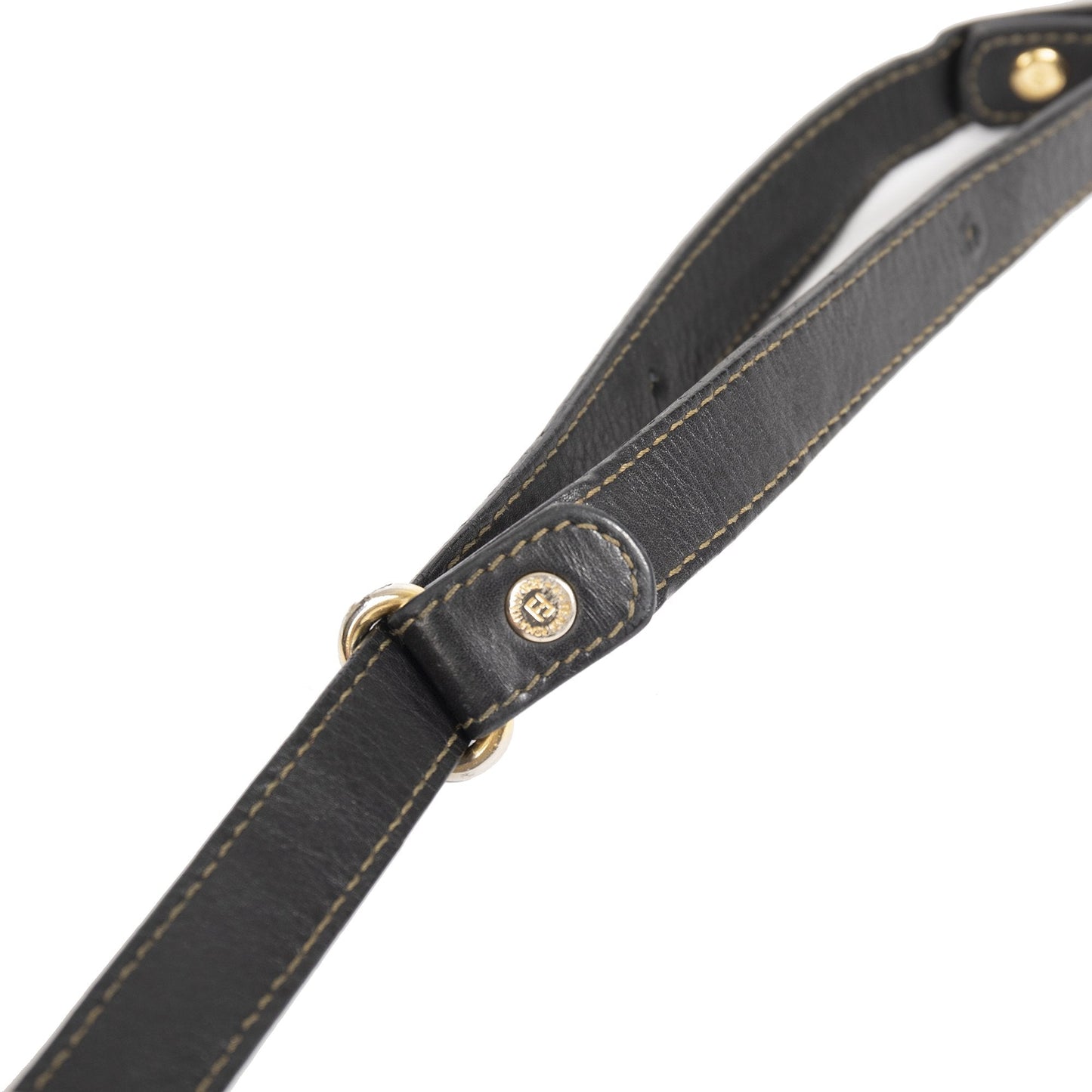 Fendi Vintage Pequin Crossbody Bag