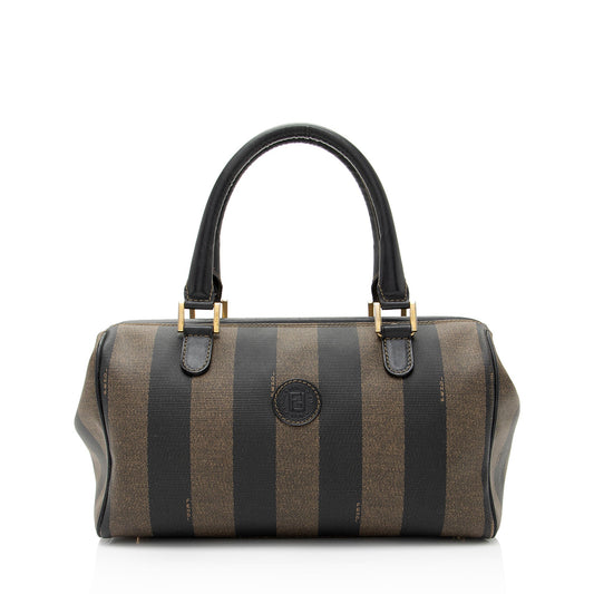 Luxury FendiVintage Pequin Satchel (SHF-p2iSKx)