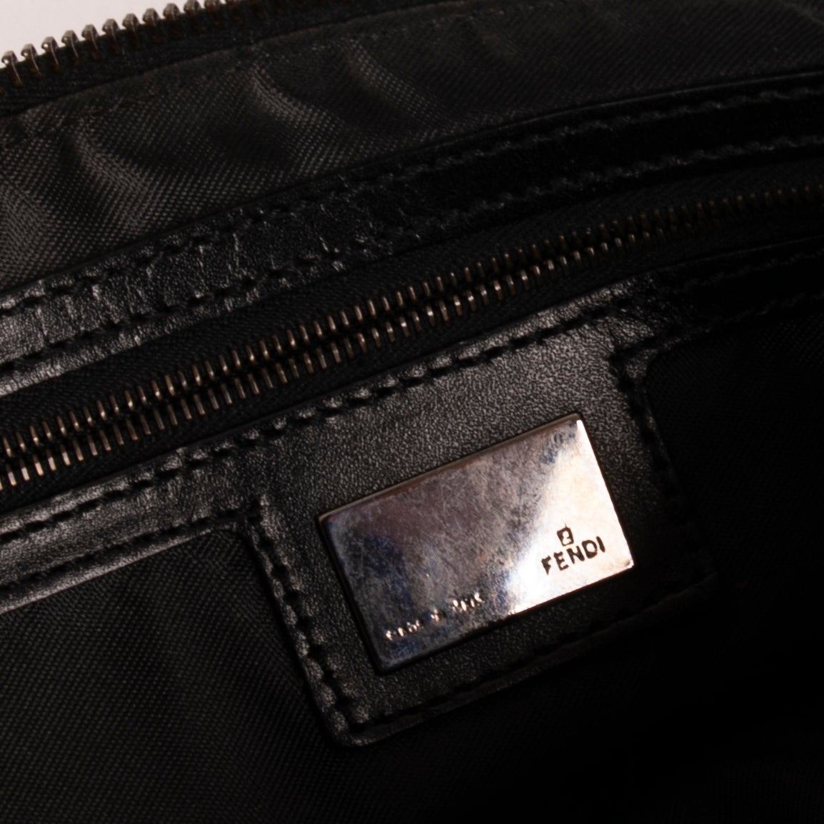 Fendi Vintage Small Zucchino Handle Bag