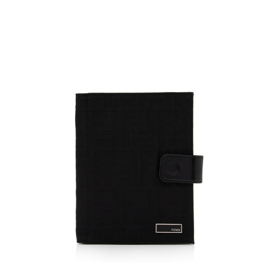 Luxury FendiVintage Canvas Agenda Cover (SHF-umIdyt)