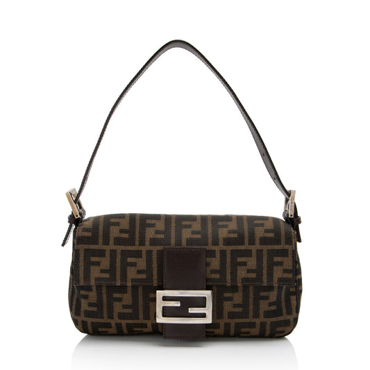 Luxury FendiVintage Zucca Baguette Shoulder Bag (SHF-I21PGd)