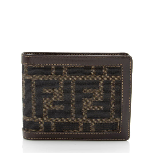 Luxury FendiVintage Zucca Bi-Fold Wallet (SHF-cz94a8)