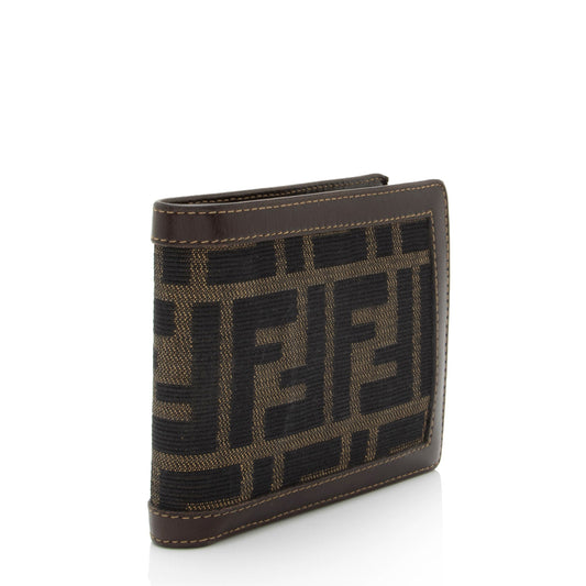 Luxury FendiVintage Zucca Bi-Fold Wallet (SHF-cz94a8)