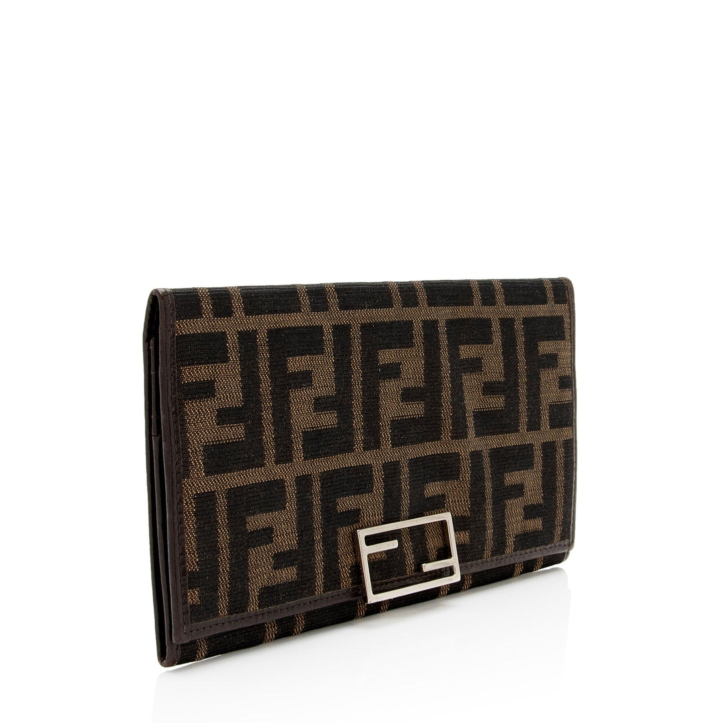 Luxury FendiVintage Zucca Long Wallet (SHF-4wpuJV)