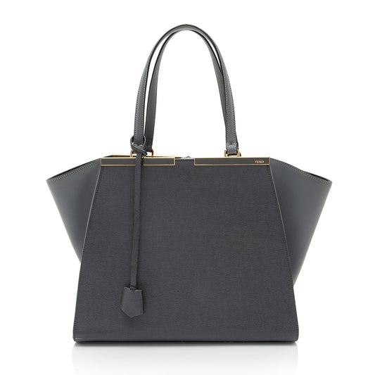 Luxury FendiVitello Elite 3Jours Large Tote (SHF-rTvp8O)