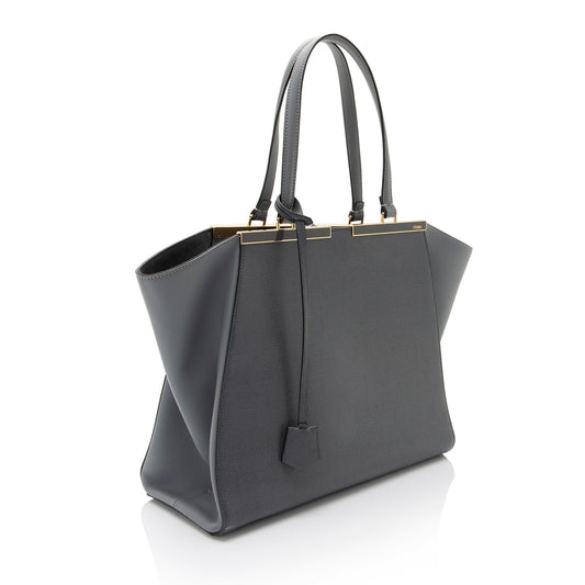 Luxury FendiVitello Elite 3Jours Large Tote (SHF-rTvp8O)