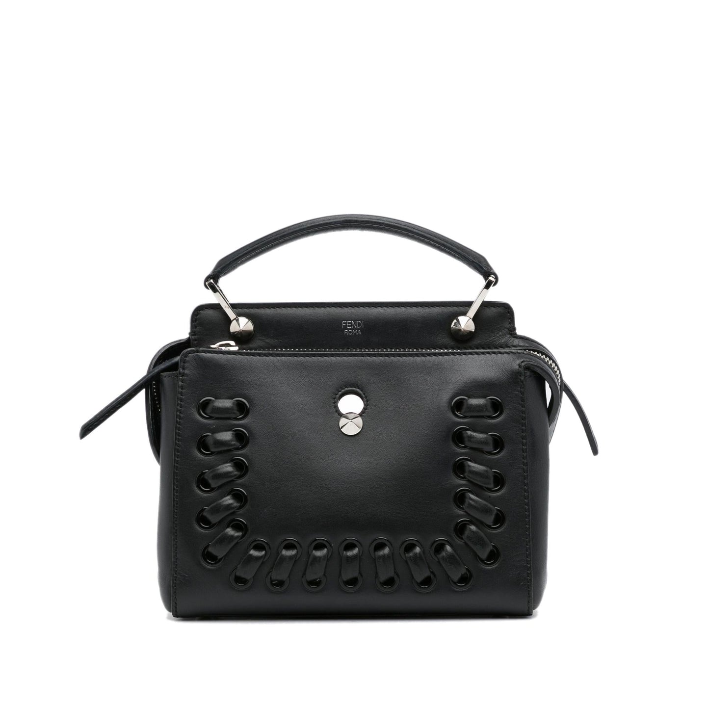Luxury FendiWhipstitch Dotcom Satchel (SHG-0K3gTl)