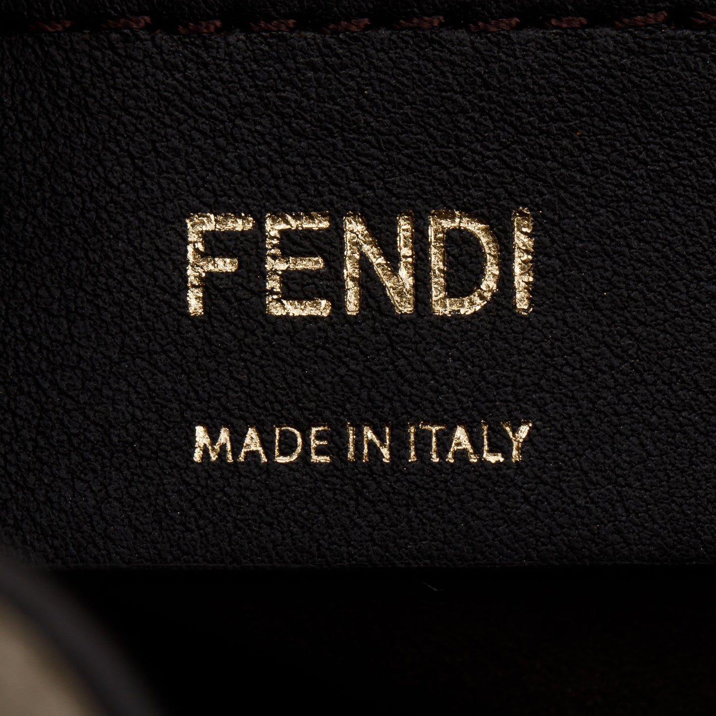 Fendi White Calskin Mini Mon Tresor Bucket Bag