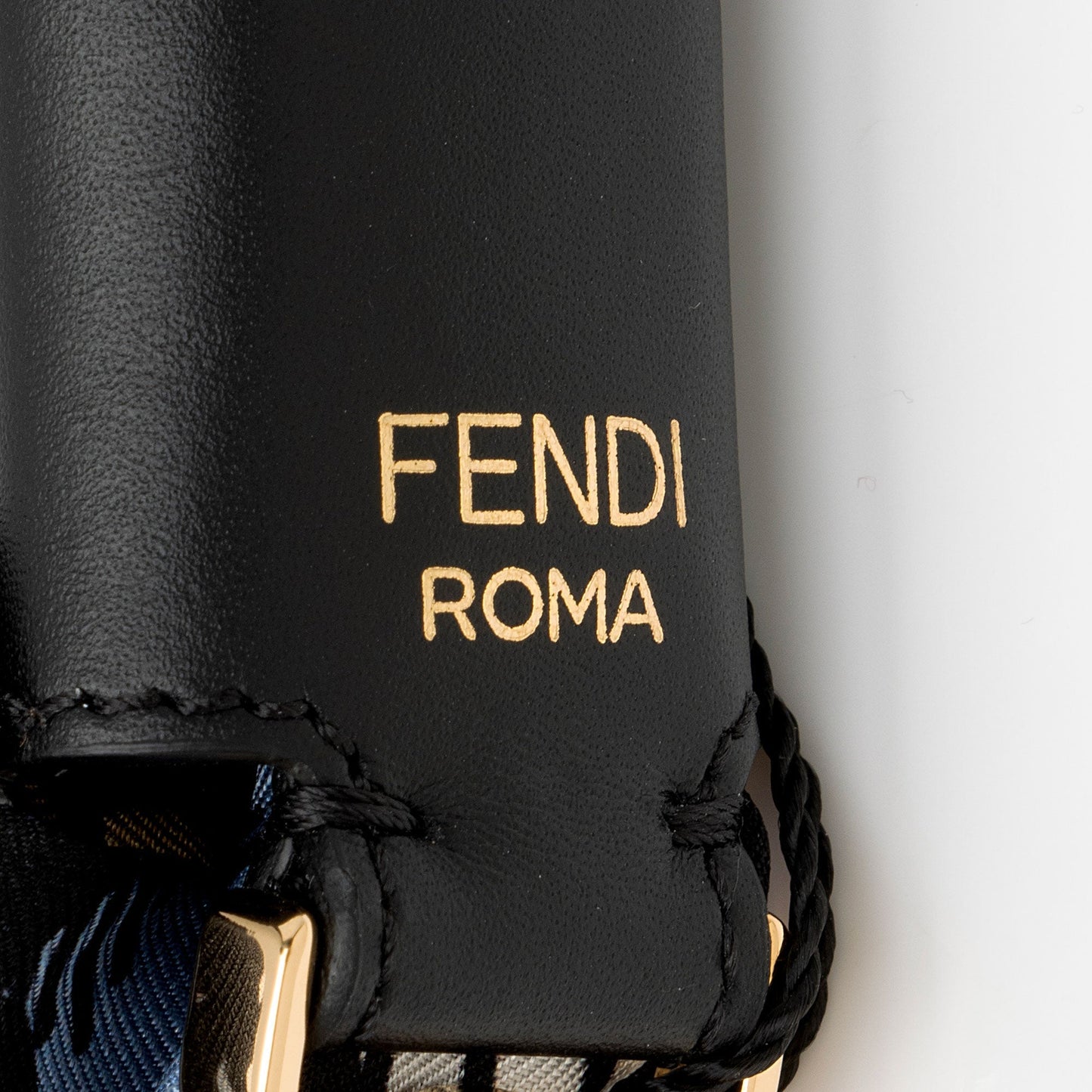 Luxury FendiX Joshua Silk Vides FF Strap You Shoulder Strap (SHF-4P14fa)