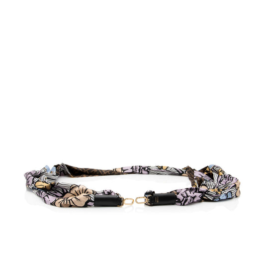 Luxury FendiX Joshua Silk Vides FF Strap You Shoulder Strap (SHF-4P14fa)