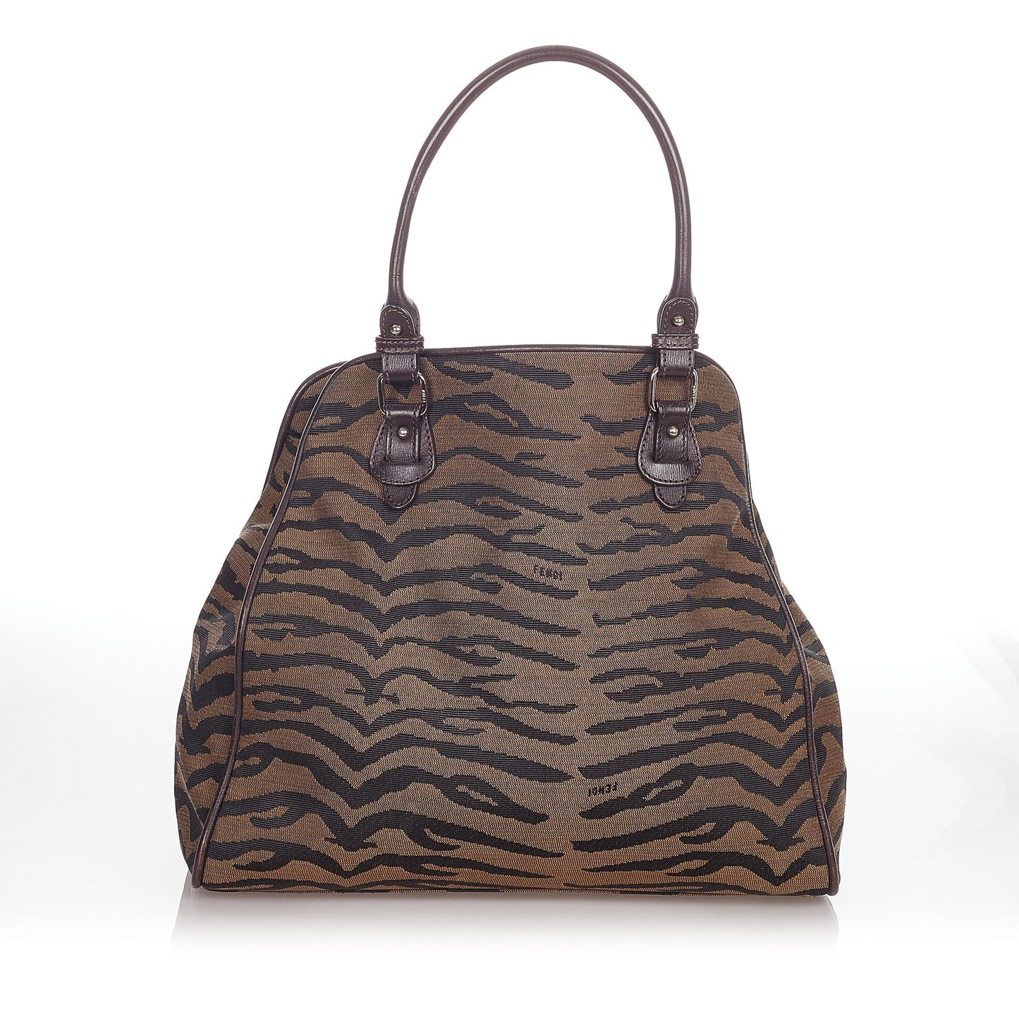 Luxury FendiZebra Print Canvas Handbag (SHG-23929)