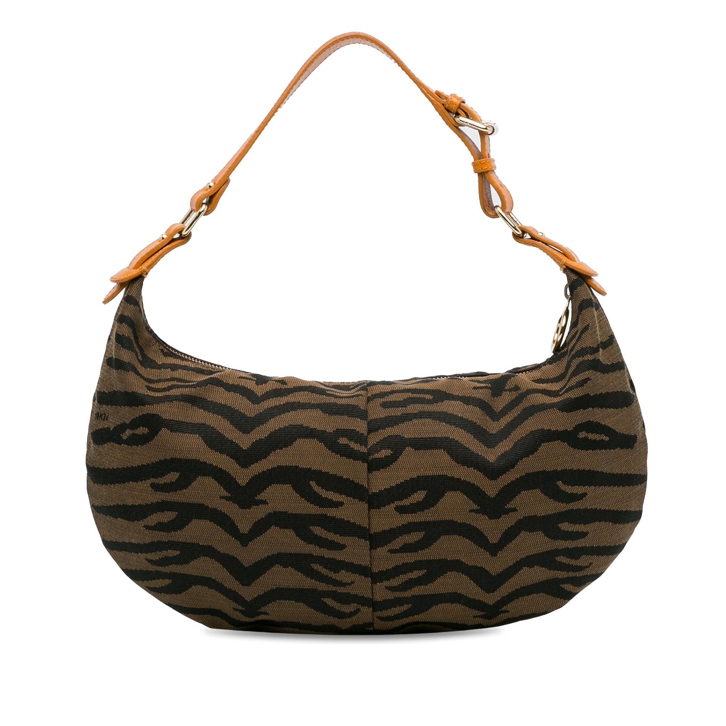 Luxury FendiZebra Print Canvas Hobo (SHG-RSZLfY)
