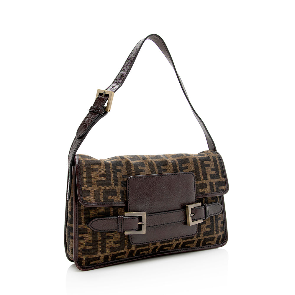 Luxury FendiZucca B Bis Shoulder Bag (SHF-20465)