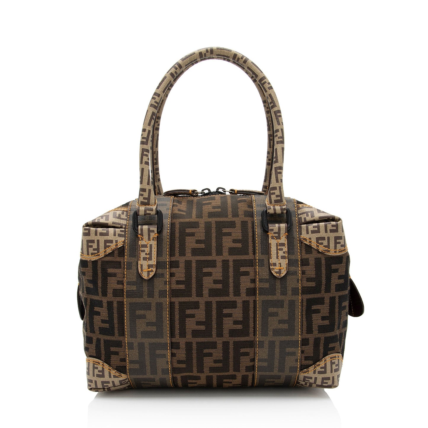 Luxury FendiZucca B Mix Medium Boston Bag (SHF-EoAec3)