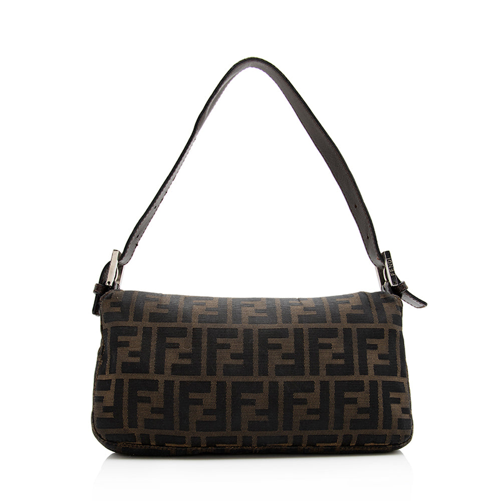 Luxury FendiZucca Baguette Shoulder Bag - FINAL SALE (SHF-20855)