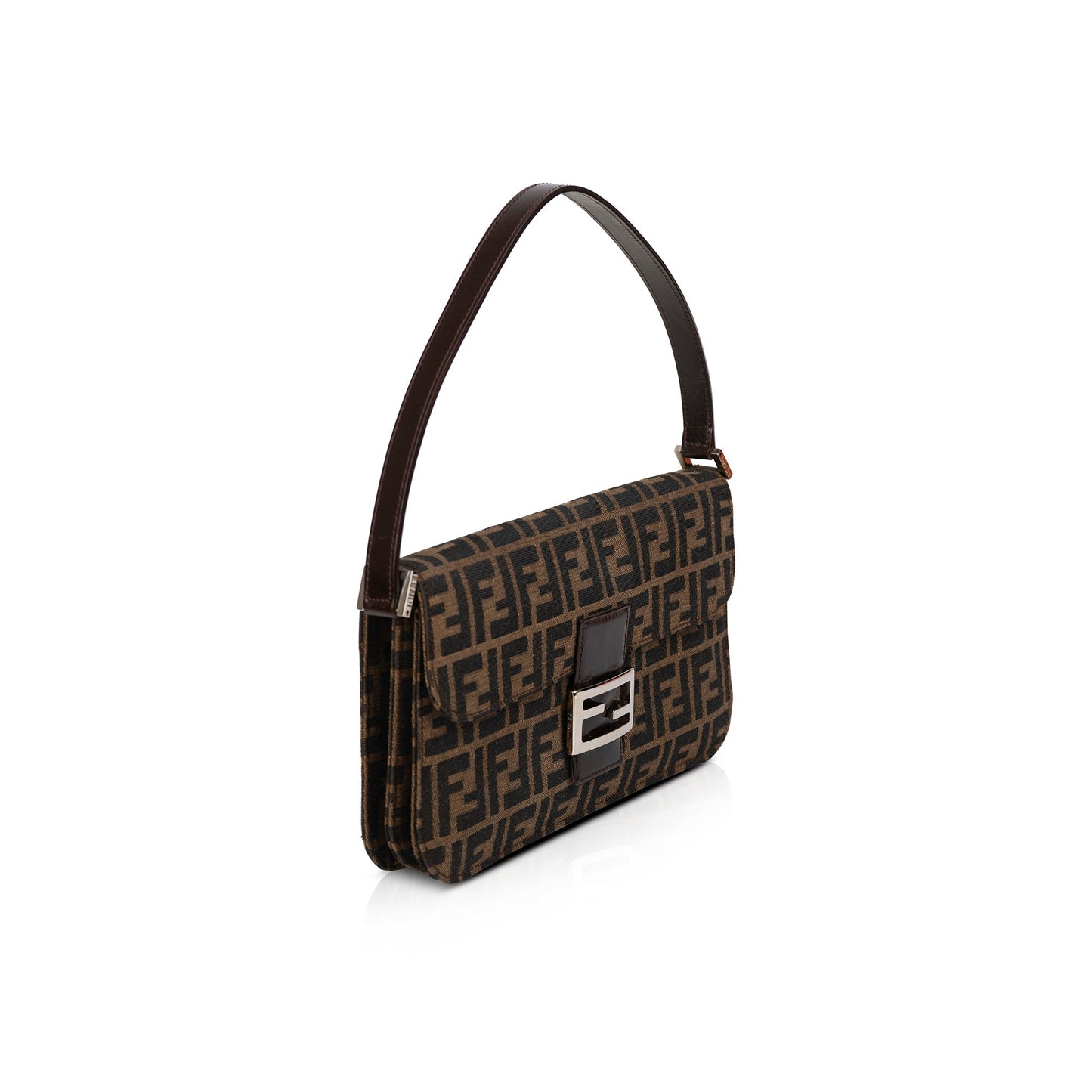 Fendi Zucca Baguette Shoulder Bag