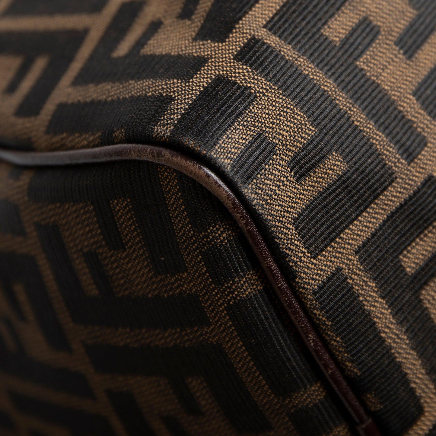 Fendi Zucca Boston Bag
