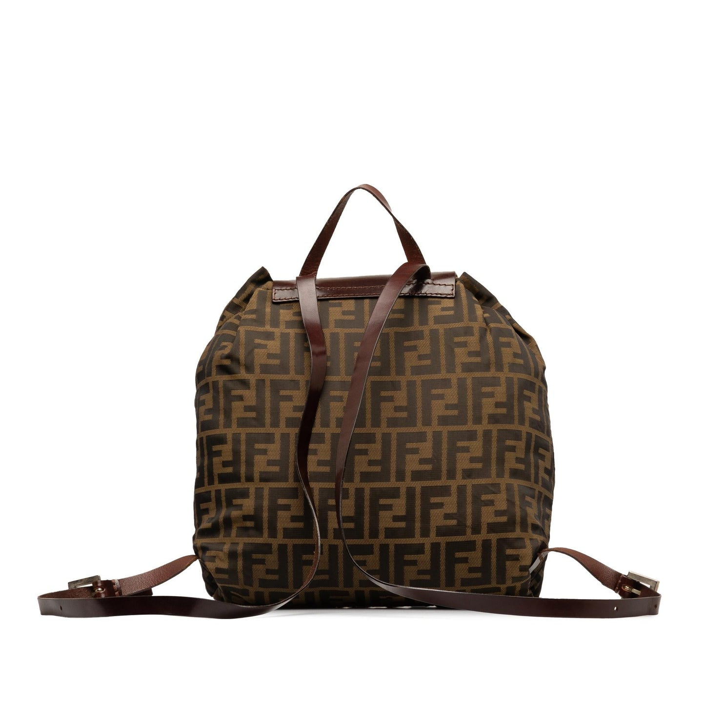 Luxury FendiZucca Canvas Backpack (SHG-E7xScE)
