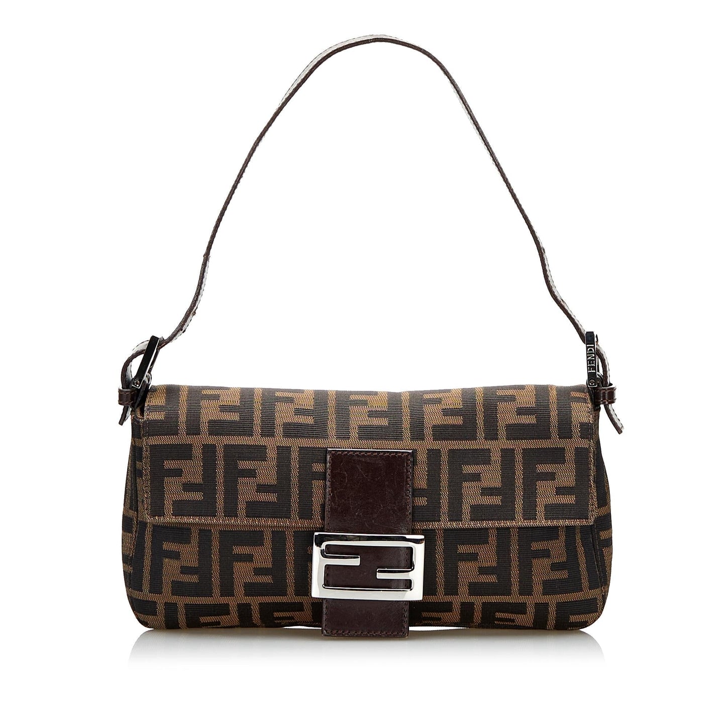 Luxury FendiZucca Canvas Baguette (SHG-37738)