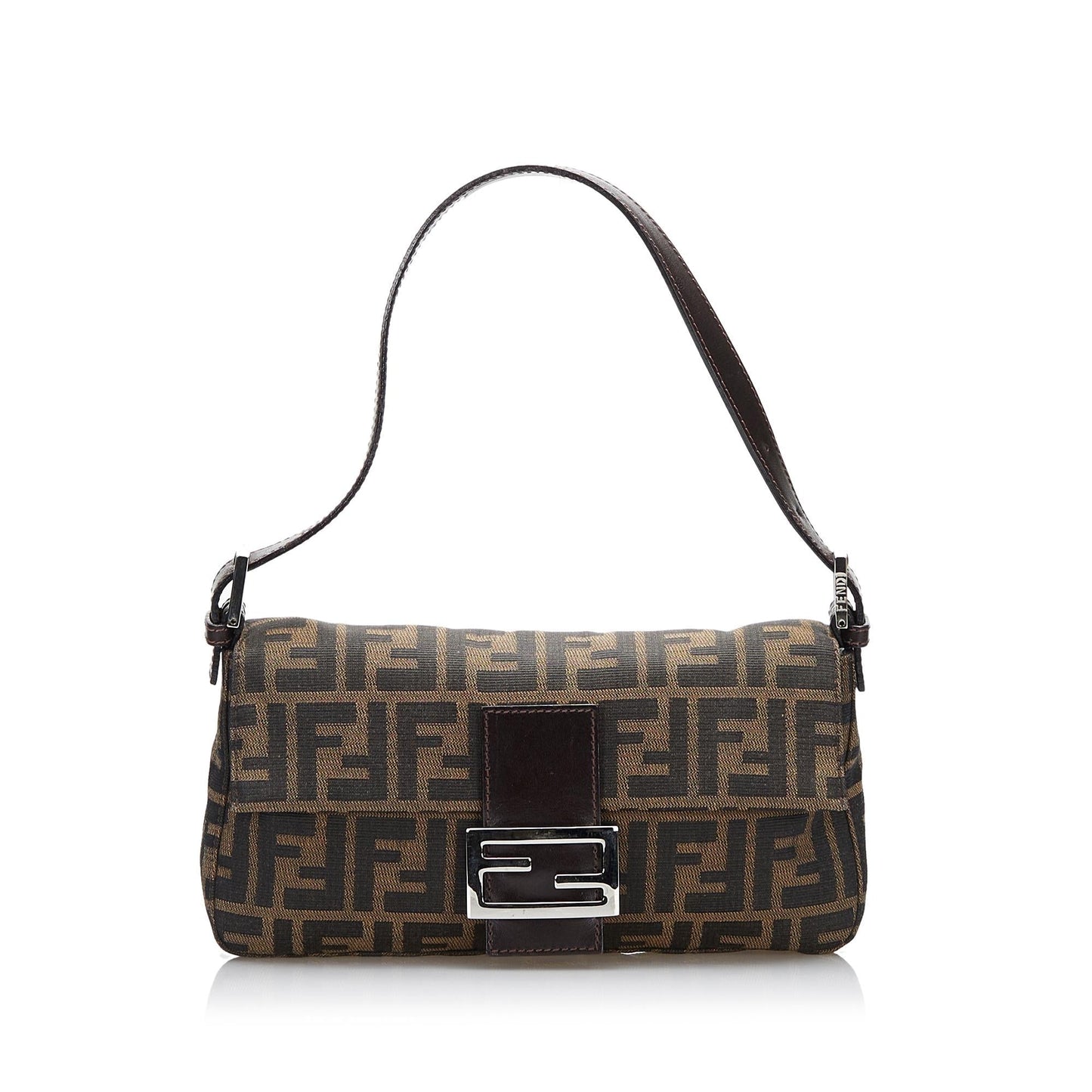 Luxury FendiZucca Canvas Baguette (SHG-edz7TO)