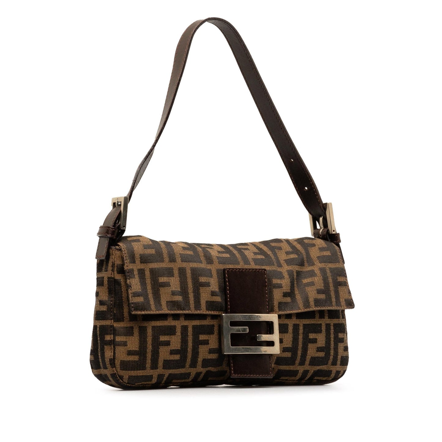 Luxury FendiZucca Canvas Baguette (SHG-3KbD7q)