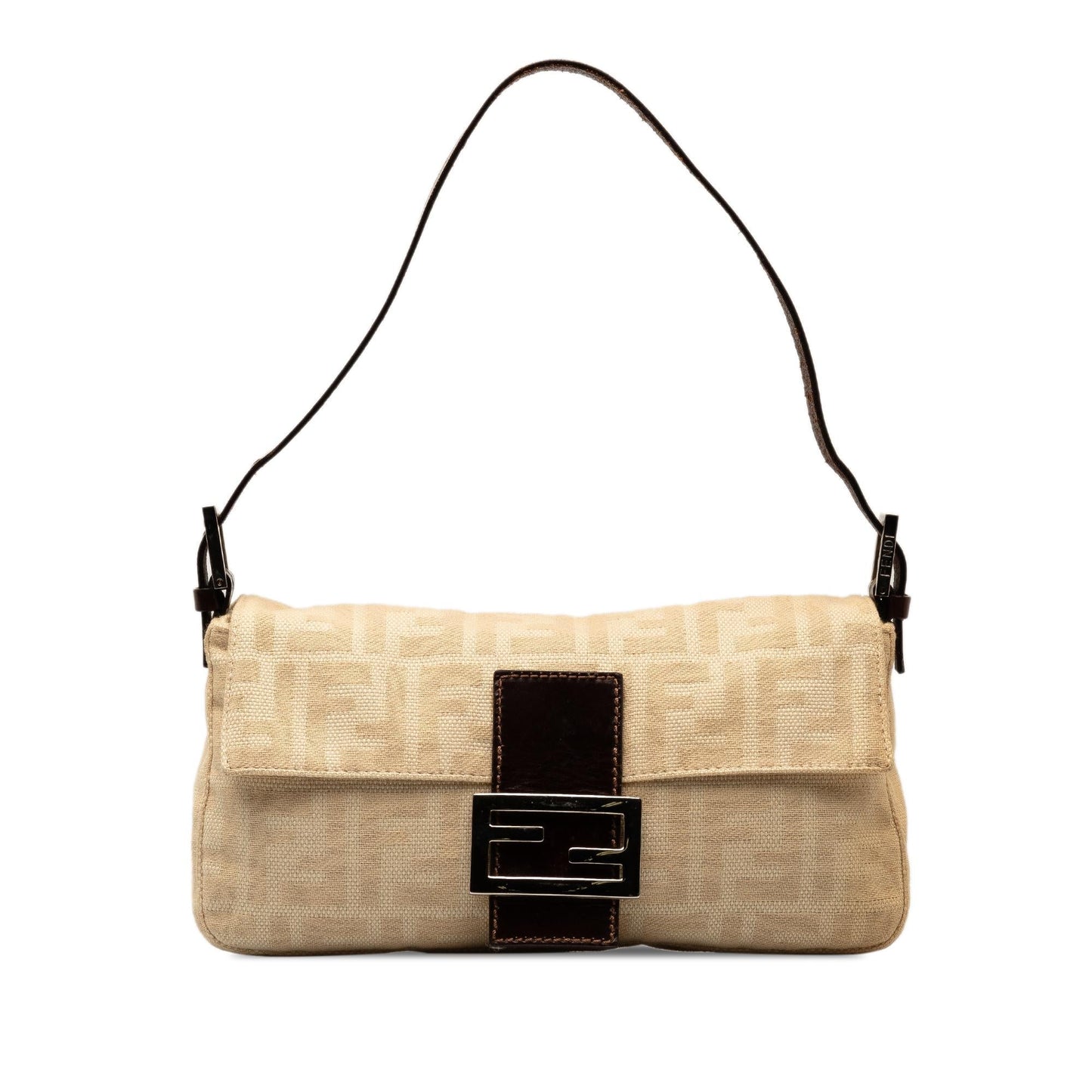 Luxury FendiZucca Canvas Baguette (SHG-jHAKjs)