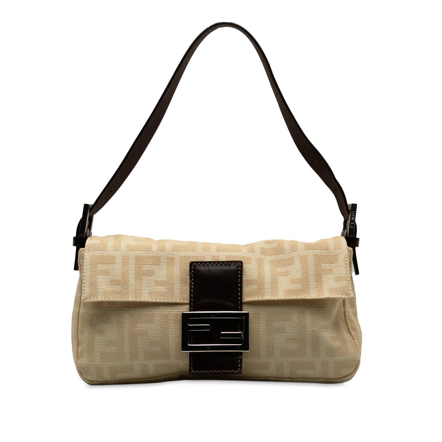 Luxury FendiZucca Canvas Baguette (SHG-fAm0zf)